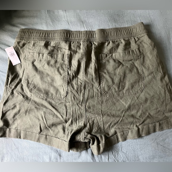 NWT Lot of 3 new pairs of Old Navy shorts, sz XL - linen and OG chino - Picture 3 of 16